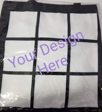 Load image into Gallery viewer, Custom Made to order 9 Panel Tote

