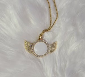 Custom Angel Wing Necklace